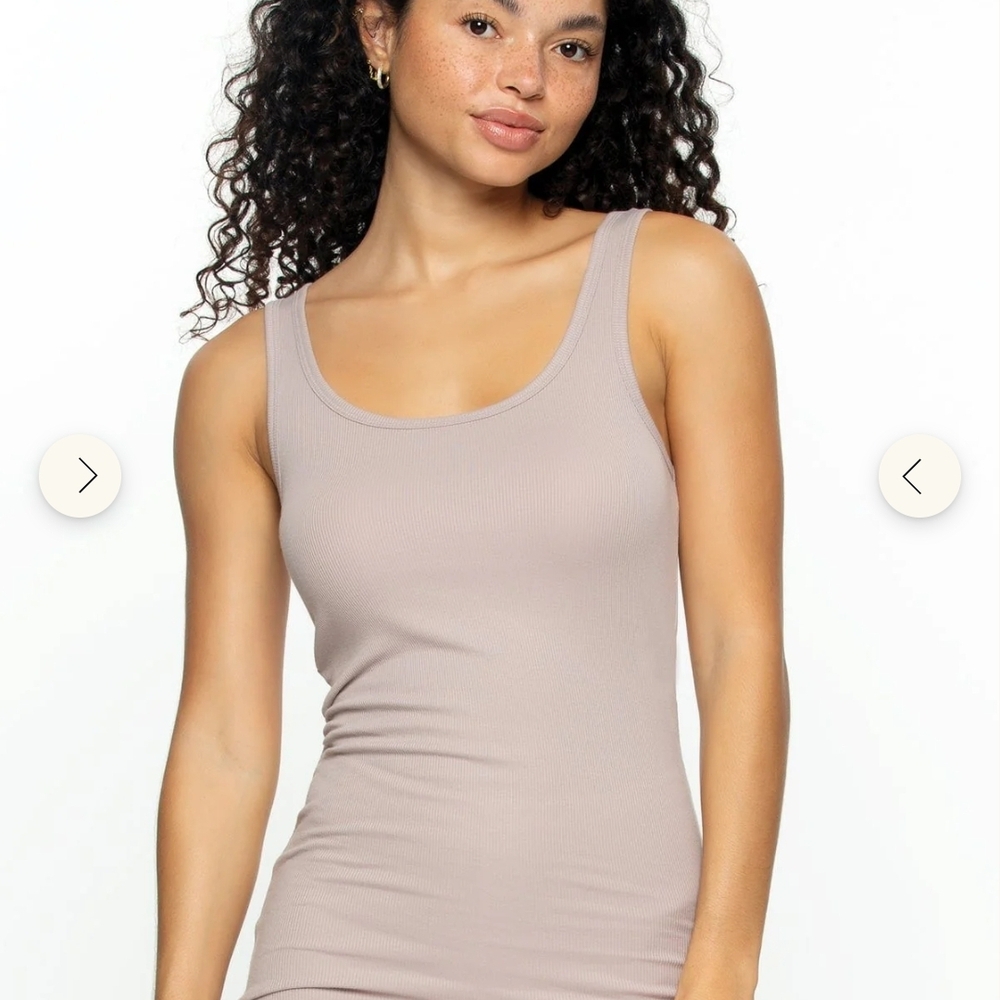 Felina 3pack Scoop Neck Ribbed Tank Top